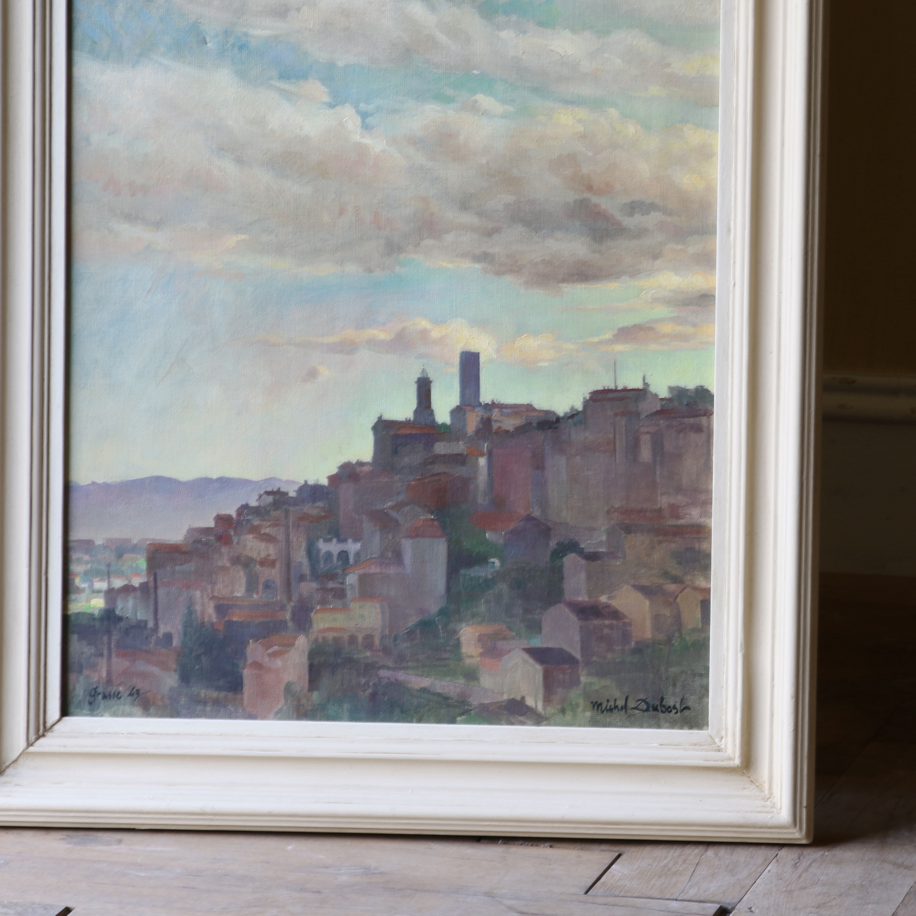 A View of Grasse by Michel Dubost